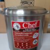 หม้อก๋วยเตี๋ยว chef ขนาด 45 ซม 3 ช่องโค้ง ตราหัวม้าลาย